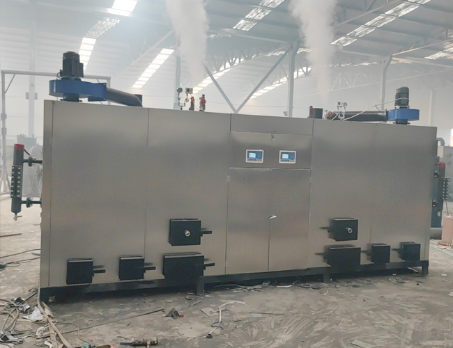 1吨双拼颗粒蒸汽发生器